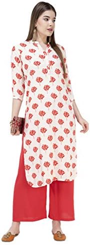Women Designer Straight A-Line Kurta Kurtis top Tunic Dresses Silk Rayon Cotton