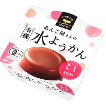 Amazon | 遠藤製餡 あんこ屋さんの有機水ようかん こし 100g
