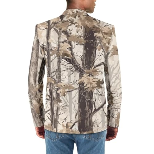 Blazer Men Lightweight Men's Suit Jacket for Thanksgiving Party Banquet Regular Fit Mens Sport Coats with Pockets4