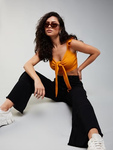 Image of Dolce Crudo High Rise Wide Leg Jeans for Women
