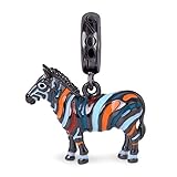 GNOCE Giraffe Charm Pendant 925 Sterling Silver Independent and Noble Dabgle Charm Fit for Bracelet/Necklace Christmas Charm Gifts for Wife Daughter