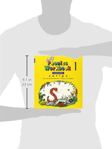 Jolly Phonics Workbooks 1-7 in Print Letters