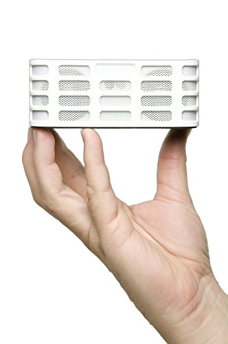 Harmonixxx2122; Portable Bluetooth Wireless Speaker System With Built In Speakerphone, 10 Hour Rechargeable Battery, TF Slot, Handsfree Stereo with Mic and Dual Speakers for Enhanced Bass (White) - for iPhone, iPad, iPod, Android, Computer, Laptop, Mac - Suitable for Indoor and Outdoor Use - Great for Picnic, Party, Games, Movie and Travel