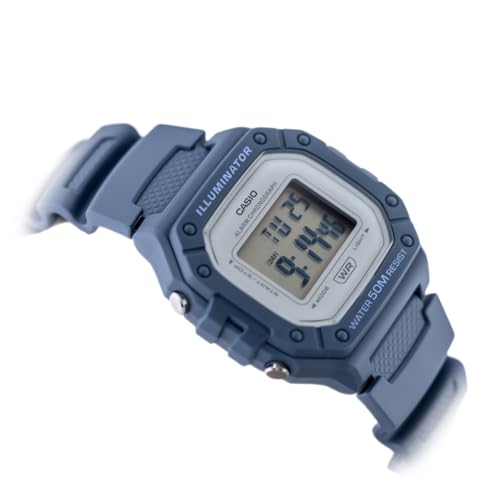 Casio Sports Watch W-218HC-2AVDF, Blue, Strap, Blue, Strap