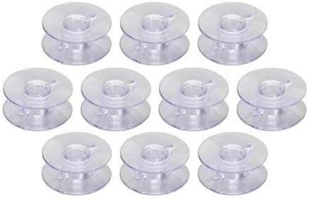 SimSel 10-Pack Bobbins for Brother, Husqvarna, Consew, Janome, Riccar, Juki, Necchi, and More! 55623 P