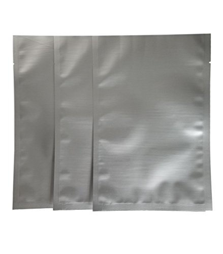 7.5 Mil Mylar Bags/Pouches - Multiple Sizes Genuine Aluminum Foil-Lined Bag for Long Term Food, Grain, Rice, Baking, Storage Container (50) (8\"x12\") - Thumbnail 4