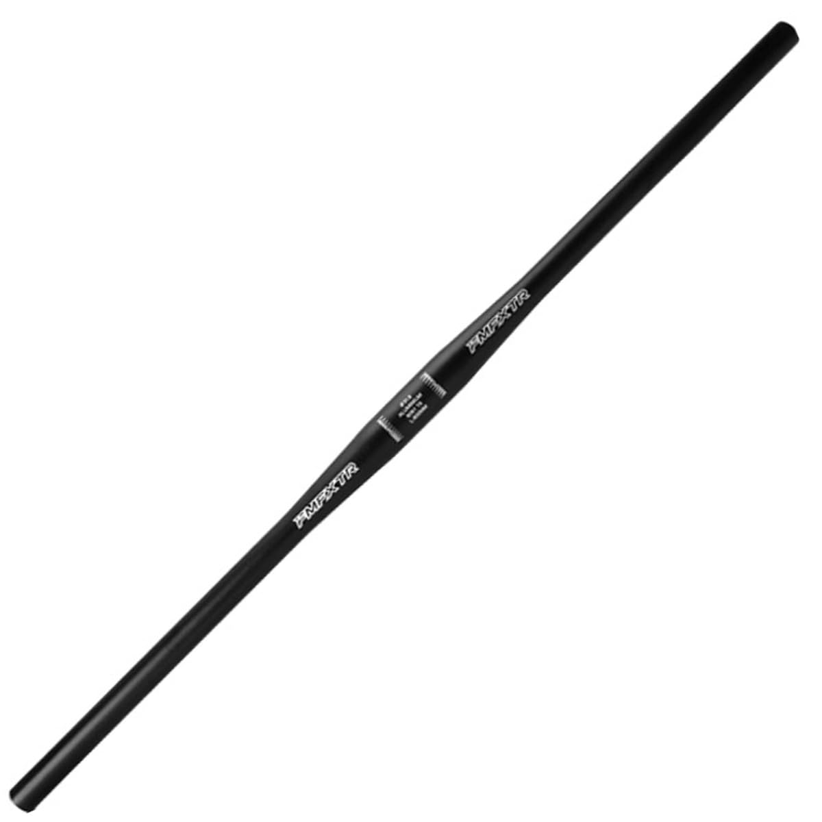 FukkeR Guidon Plat VTT 31,8 Mm – 700 Ou 800 Mm, Alu 6061-T6, Pour DH/XC/AM/FR (noir)