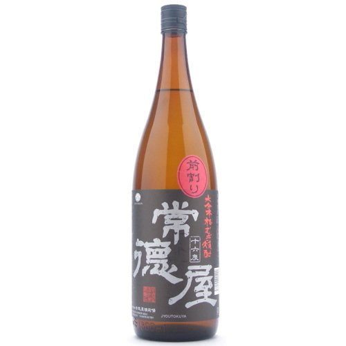常徳屋 前割り 麦焼酎 16.5°1800ml