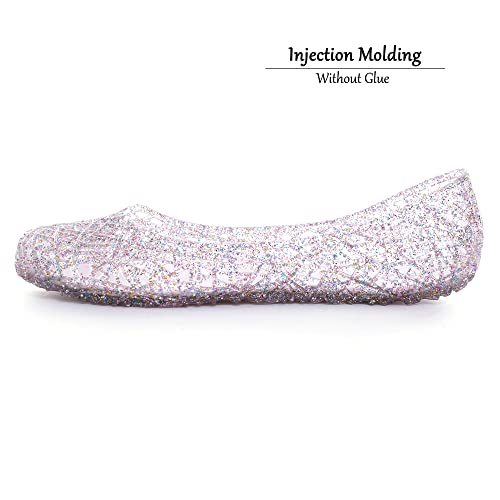 Image of Dear Time Women Flat Heel Summer Beach Jelly Shoes