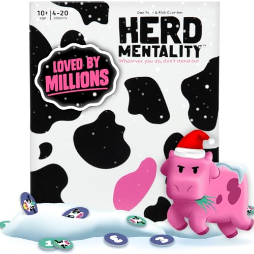 Herd Mentality: Udderly Funny Family Board Game | Easy &