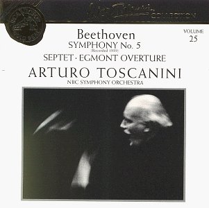 Symphony 5 / Egmont Overture [Audio CD] Beethoven; Toscanini and NBC