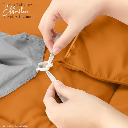 image for Utopia Bedding Comforter Duvet Insert, Quilted Comforter with Corner T