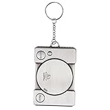 schlüsselanhänger metall rund Anhänger im PlayStation One Design