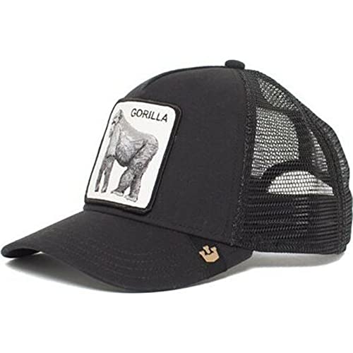 Qylfsxb Gorilla King Mesh Cap Baseball Cap Sommer Goorin Bros Anime Black Trucker Net Hat Vatertag Snapback Damen Herren Damen Women Cover