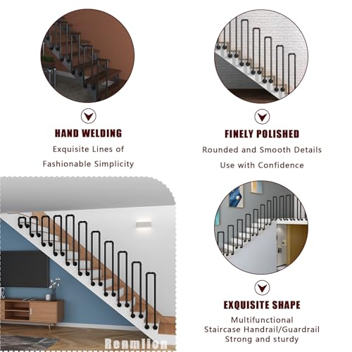 Main courante extérieure sécurisée pour escalier de jardin et terrasse - 3