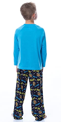 INTIMO Scooby-Doo Boys' Scooby Shaggy Ruh-Roh! Raglan Sleep Pajama Set2