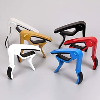 Ba30DEllylelly Alliage d’aluminium métal Guitare Capo Changement Rapide Pince clé Acoustique Classique Guitare Capo pour… - Les Beatles, Paul McCartney, John Lennon, RIngo Starr, George Harrison Ba30DEllylelly Alliage d'aluminium métal Guitare Capo Changement Rapide Pince clé Acoustique Classique Guitare Capo pour… – Image 4