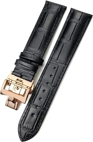 Bracelet de montre en cuir 22mm 20mm 19mm 21mm sangle de rechange universelle