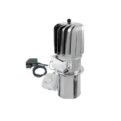 Preisvergleich Produktbild 150mm Edelstahl turbowent rotierenden Spinnschachtverkleidung Elektromotor