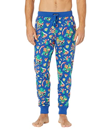 Image of POLO RALPH LAUREN Rib Waistband Knit Sleepwear Joggers