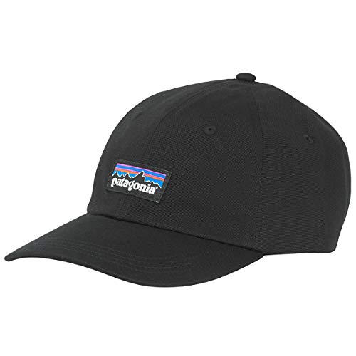 Patagonia Unisex P-6 label trad cap Baseball Kappe Schwarz Einheitsgröße EU