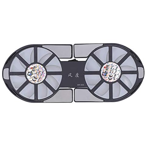Radiator Fan, 4 Color Laptop Cooling Pad for Home Office, 80 x 15mm Foldable Notebook Cooler Cover