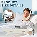 Holinee Chin Strap for Sleeping, Adjustable Chin Strap for Snoring, Anti Snoring Devices Breathable and Reusable, Comfortable Stop Snoring Solution, Anti Snore Chin Strap for Men and Women (Green)