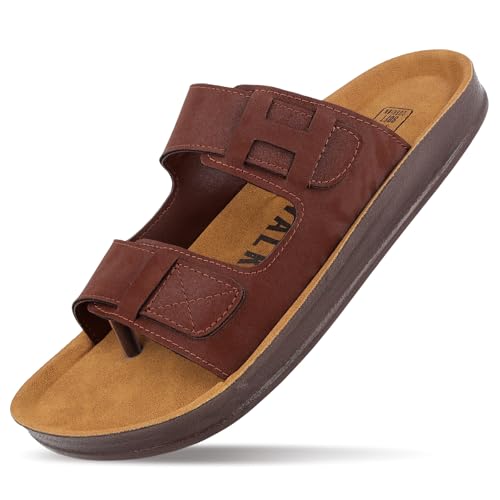 Image of WALKAROO Men's Fashion Sandals with Soft Sole and Lightweight - WGR53211