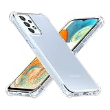 Cresee Coque Samsung Galaxy A23 5G (2022) Coins Renforcés Étui Housse de Protection Transparent Antichoc Souple TPU Bumper Case pour Galaxy A23 5G, Clear