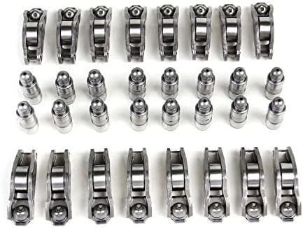 16pcs Engine Hydraulic Valve Adjuster Lifter Rocker Arm Kit Compatible with Audi Volkswagen Beetle 2.0T Replace 022109423D