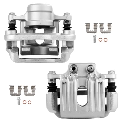 Image of SCITOO Rear Brake Calipers With Bracket 19B3203A 19B3202A Compatible For Hyundai For Entourage 2007-2010,For Kia For Sedona 2007-2012 2014