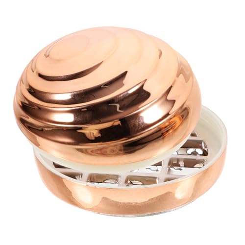 Ipetboom Peeling de pies para eliminar la piel muerta juego de uñas agente de mudanzas Clavos quita durezas quitadurezas cuidado de los pies Lima de pies portátil Acero inoxidable Golden