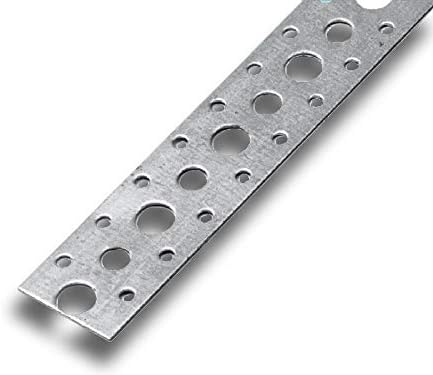 K-TECH-PRO Lochband Montagelochband Montageband Nagelband 17mm 10m auf