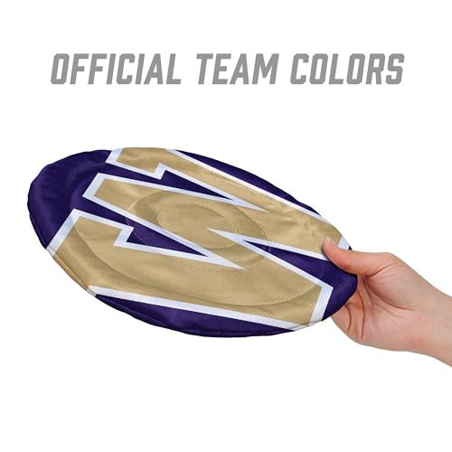 Image of YouTheFan NCAA Washington Huskies Flimzee Bean-Bag Flying Disc