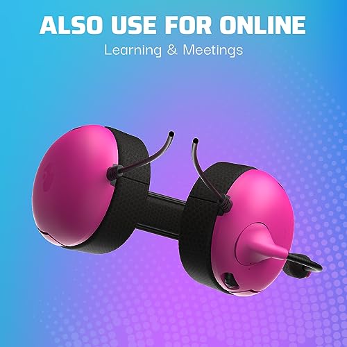 PDP PS5 AIRLITE Wired Headset Nebula Pink