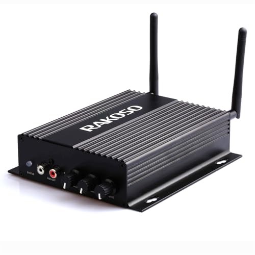 Arylic Up2stream SA100 WiFi Bluetooth 5.0 Amplificador de audio para el hogar, canal estéreo, Airplay DLNA, sincronización multihabitación, transmisión HiFi integrada de 24 bits 192 kHz para altavoces
