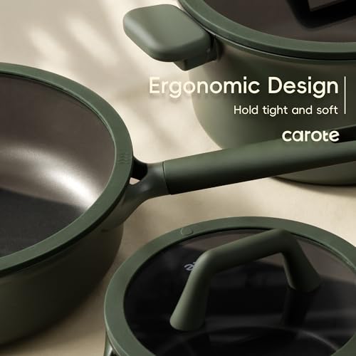 CAROTE-19pcs-Nonstick-Cookware-Sets-Pots-and-Pans-Set-Non-Stickkitchen-cookware-setPremium-Induction-Cookware-Green-Cookwares-Frying-pans-cooking-sets CAROTE 19pcs Nonstick Cookware Sets Pots and Pans Set Non Stickkitchen cookware setPremium Induction Cookware Green Cookwares Frying pans cooking sets