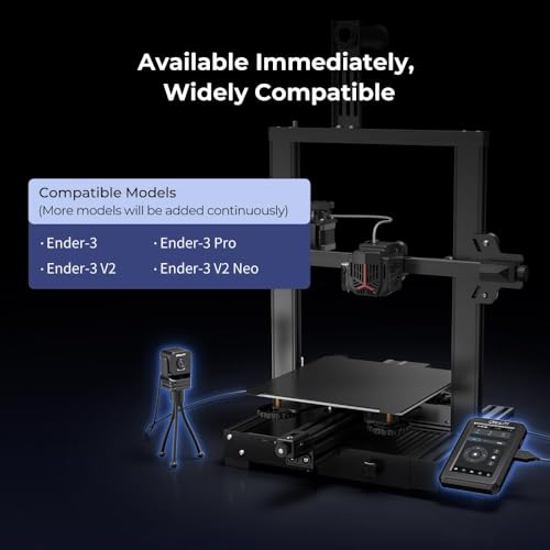 official nebula smart kit for creality high-speed printing nebula pad with nebula camera 43 inch touch screen remote monitoring time-lapse photography for ender 3 v2v3 seender 3pro 3d printer