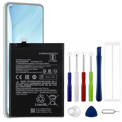 Batterie BP42 pour Xiaomi Mi 11 Lite avec kit outillage complet inclus