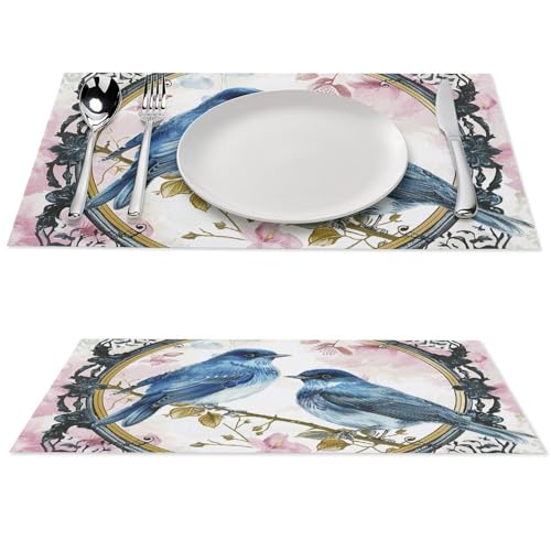 Sets de table résistants à la chaleur aspect dentelle fine PVC qualitatif pour réception - 2
