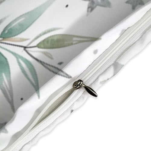 Funda nórdica de panda microfibra 3 piezas juego de ropa de cama infantil con cremallera 5