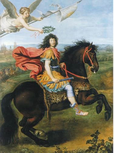 Cuadro de Luis XIV en lienzo de 60x90cm para dar vida a paredes vacías y aburridas