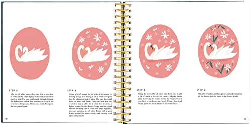 Painting For Beginners: A Modern Gouache And Acrylic Painting Book For Adults (Pretty Simple Painting) #TOP4