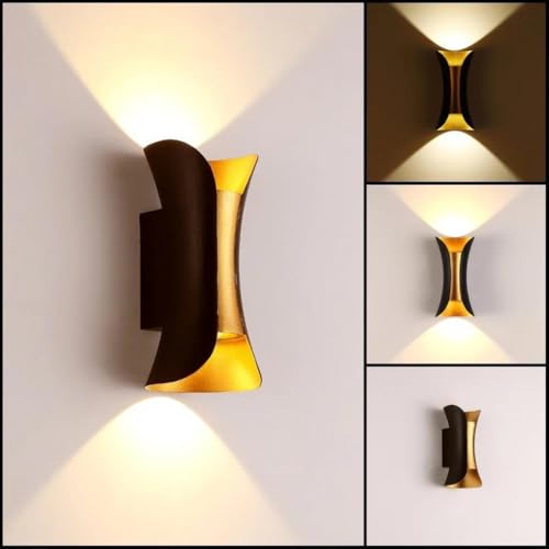 Image of blissbells Wall Lamps & Sconces (2 Way Fancy Golden wall Light)