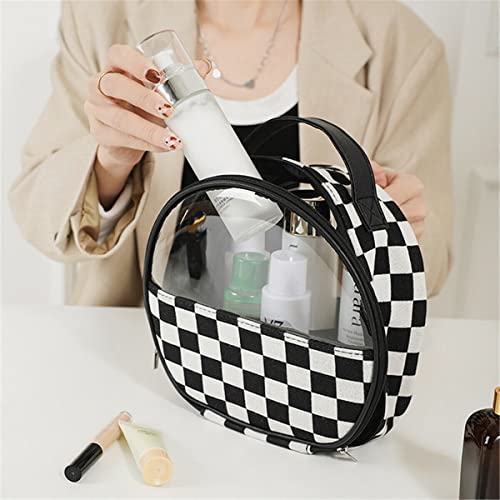 Image of Handcuffs Cosmetic Bag with Handle | Makeup Case | Make-Up Organizer | Toiletry Box | Skincare Holder | Travel Essentials | Rakhi Gifts