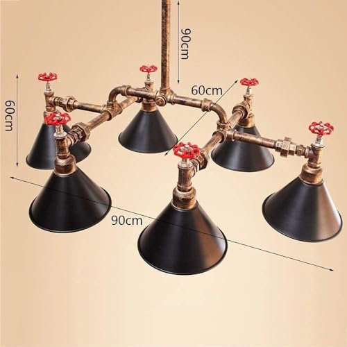 INNSO Chandelier Light Fixture Pendant Lights Loft Lamps Retro Chandeliers Hanging Chandeliers Solid Iron Water Pipes Personality Steampunk Pendant Lamp steampunk buy now online INNSO Chandelier Light Fixture Pendant Lights Loft Lamps Retro Chandeliers Hanging Chandeliers Solid Iron Water Pipes Personality Steampunk Pendant Lamp steampunk buy now online