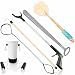 Vive 6 Piece Hip and Knee Replacement Kit - Surgery Recovery Set - Handicap Aid Package, Leg Loop Lifter, Reacher Grabber, Long Handle Shoe Horn, Shower Loofah Scrubber, Sock Assist, Dressing Stick