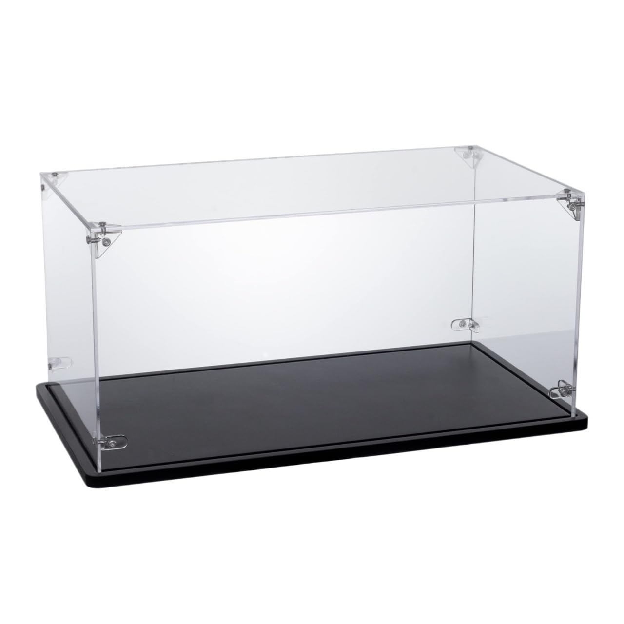 Collectible Showcase Assemble Collectiin Display Case Length 15-40cm, Height 10-35cm Clear Acrylic Box for Model 1pc(20X20X20CM)