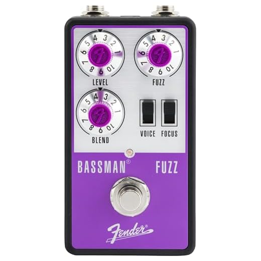 Fender Bassman - Pedal de efectos Fuzz