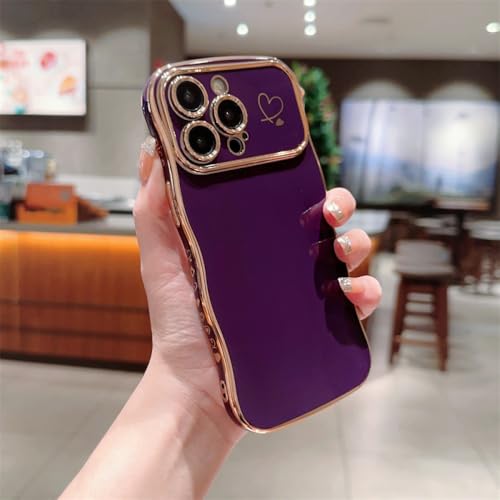 Coque iPhone 14 Pro violet foncé tendance pour vos sorties quotidiennes